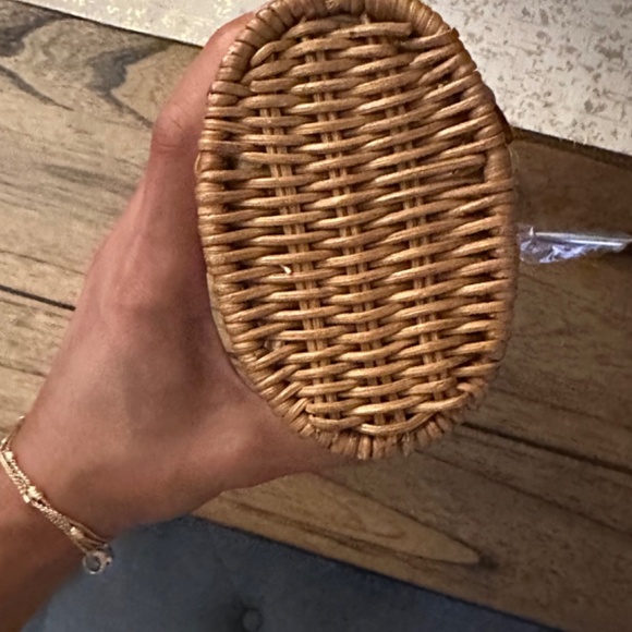 Michael Kors Wicker Summer Clutch - Picture 8 of 8